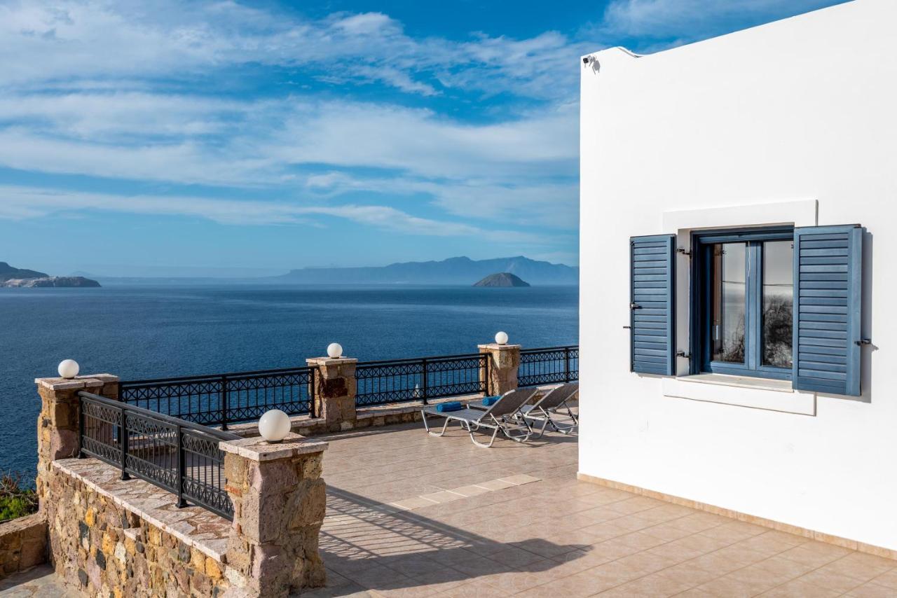 Sacada Seascape Nisyros Villa Paloi Bagian luar foto